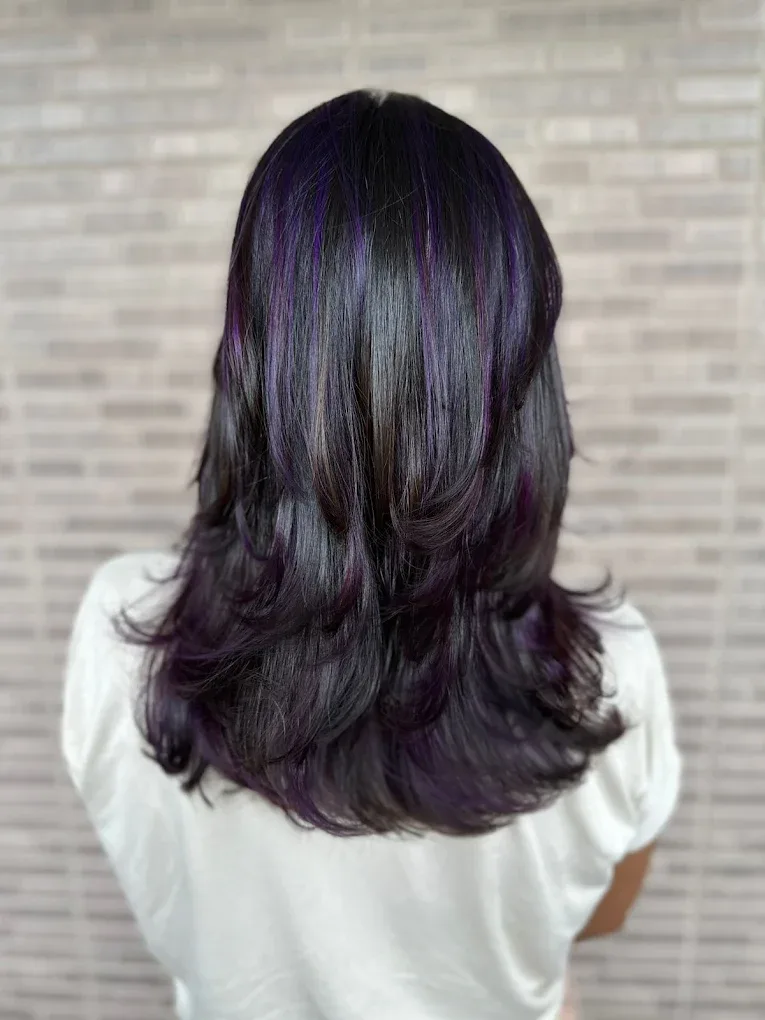 Hair colour highlights at Pixie Salon Jakkasandra Bengaluru