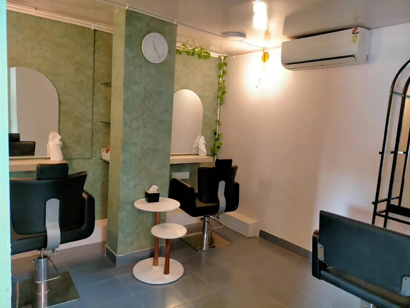 Professional styling setup at Pixie Salon Jakkasandra Bengaluru